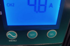 Lithium battery display